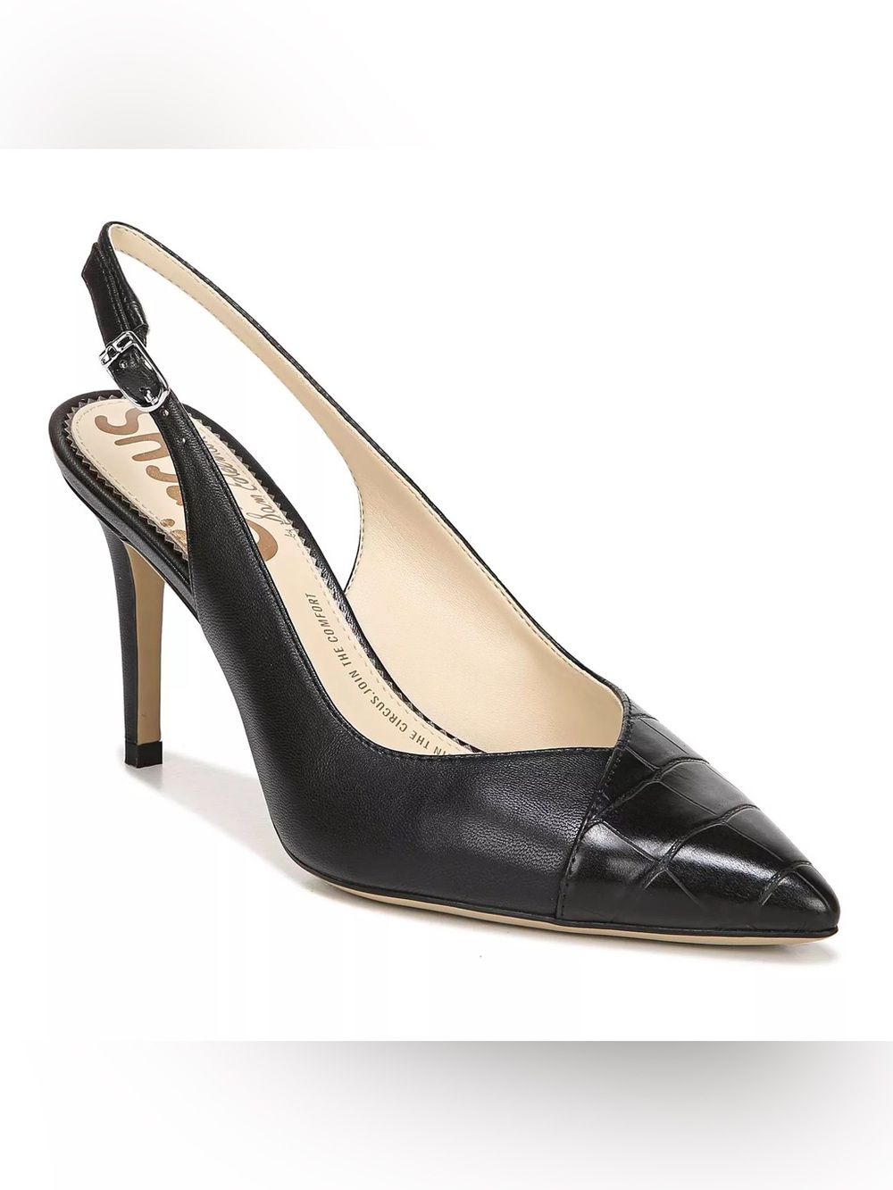 Circus by Sam Edelman black slingback pumps